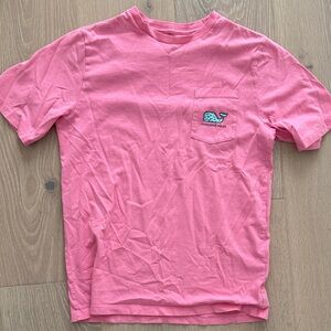 Vineyard Vines Kids Short Sleeve Pink Tee